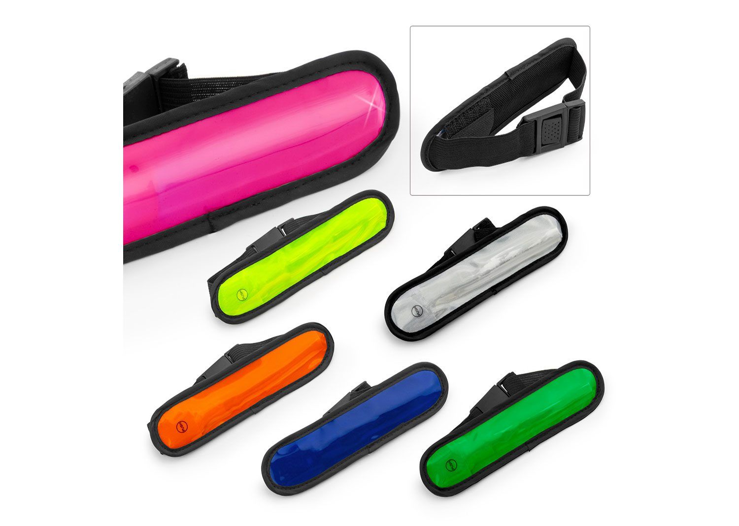 Banda ajustable con luz LED